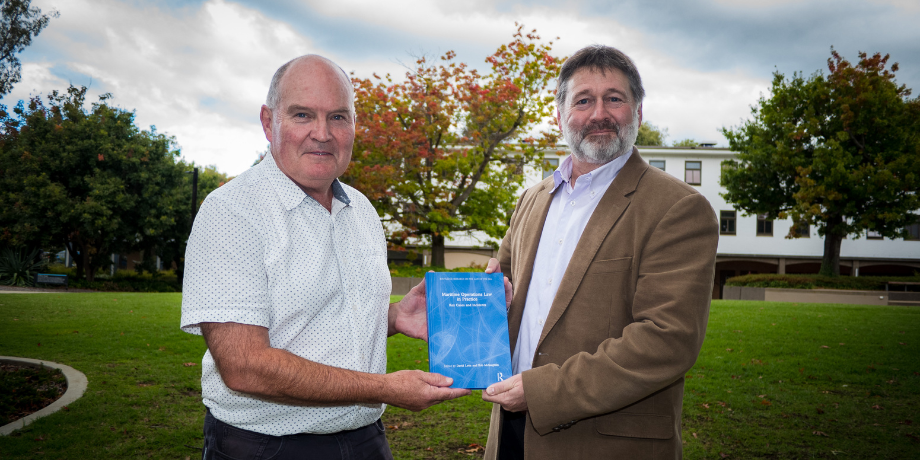 Honorary Associate Professor David Letts AM CSM and Honorary Professor Robert McLaughlin 