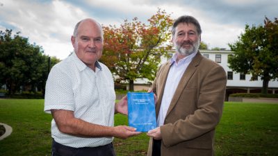 Honorary Associate Professor David Letts AM CSM and Honorary Professor Robert McLaughlin 