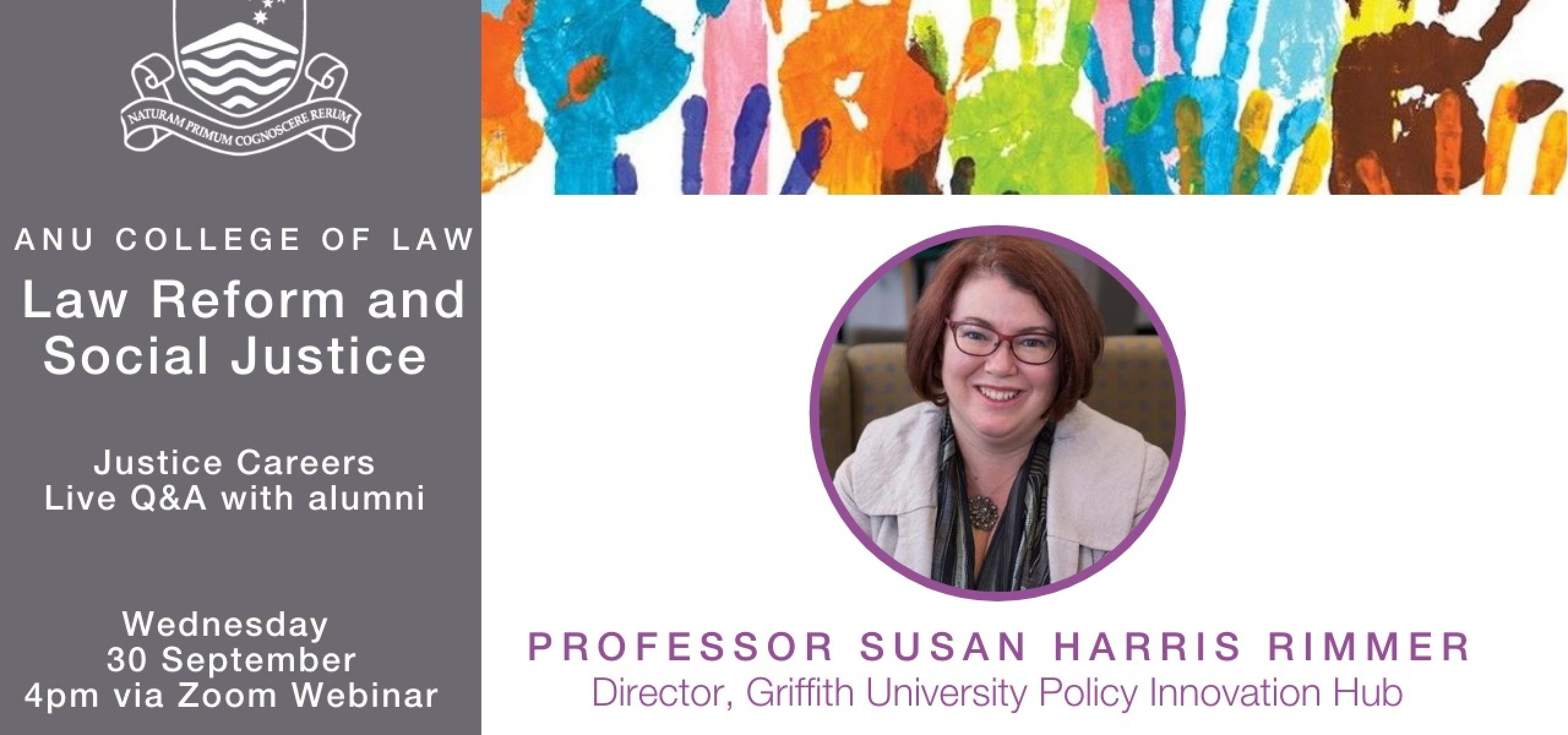 ANU LRSJ Justice Careers Live Q&A with alumni