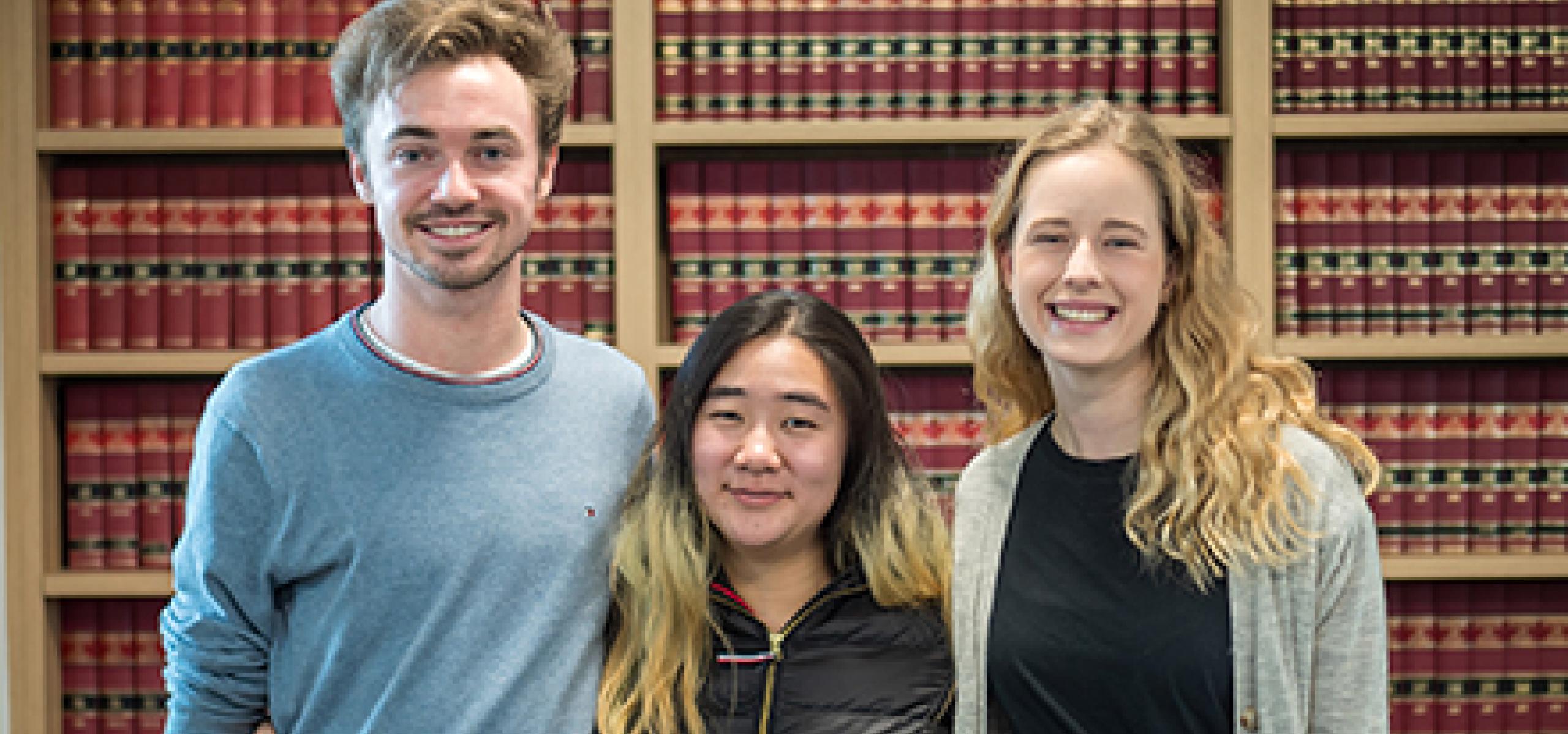 Nick Bradman, Grace Lee, Ella Sheppard