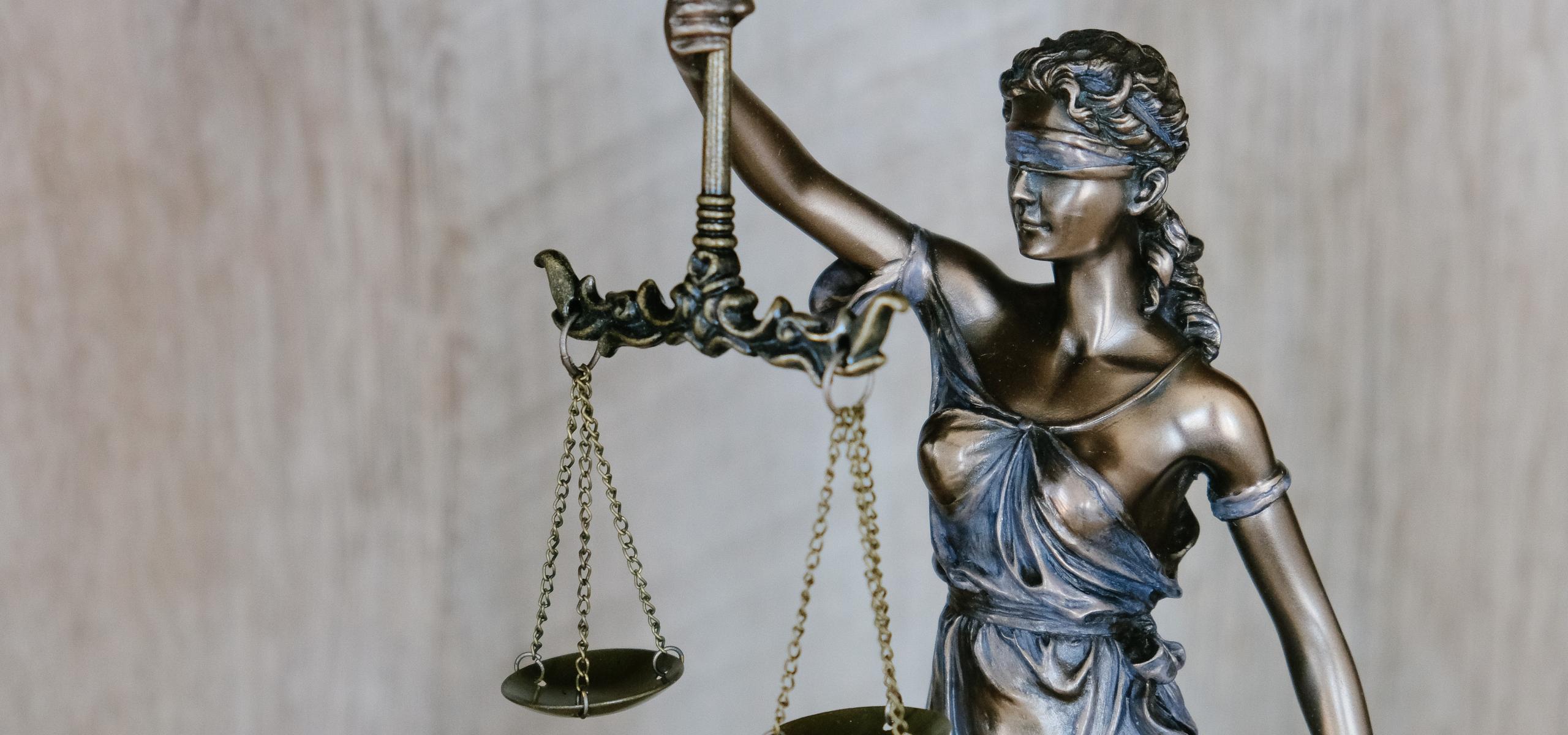 Lady Justice statue