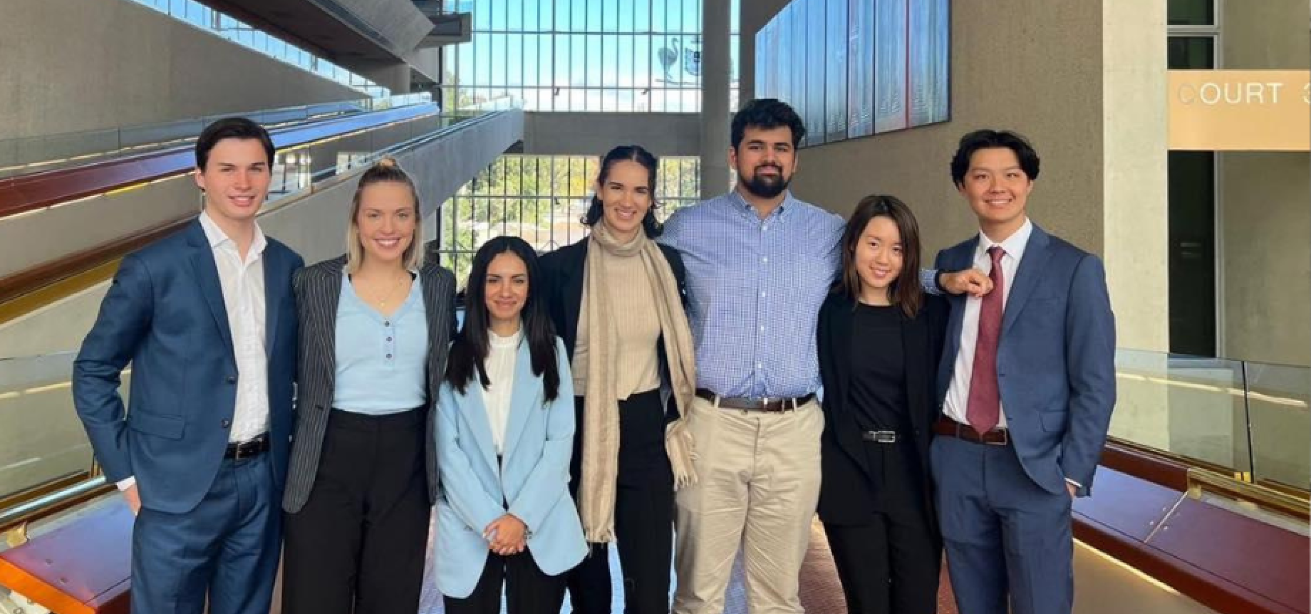 Alexander Titus (third from the right) visiting the High Court of Australia with fellow Y20 delegates. Alexander Titus (third from the right) visiting the High Court of Australia with fellow Y20 delegates.